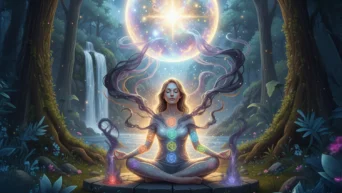 Čistění organismu od negativních energií.