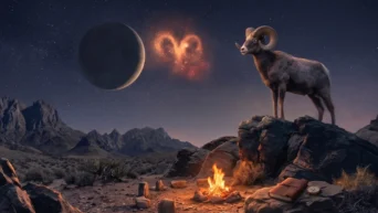 Novoluní 17. dubna v Beranu