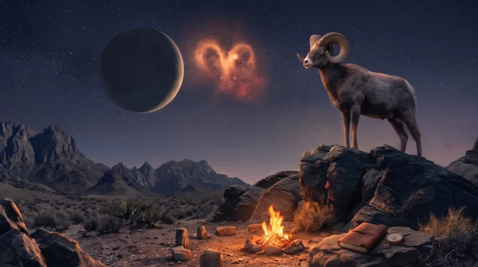 Novoluní 17. dubna v Beranu